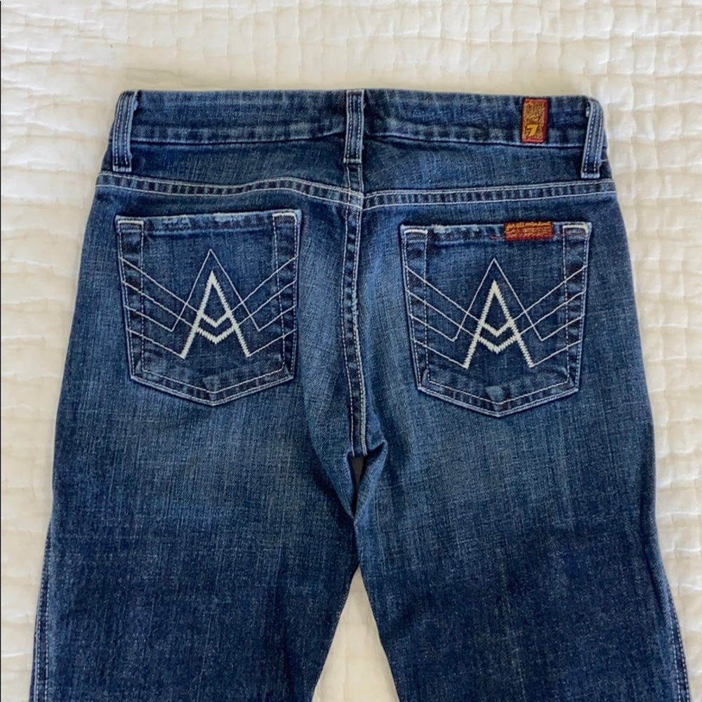 7 For All Mankind A-Pocket Boot Cut Jeans